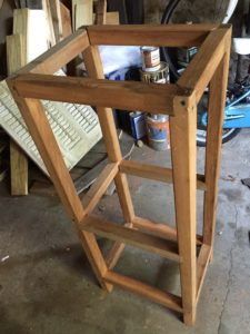 Cabinet frame